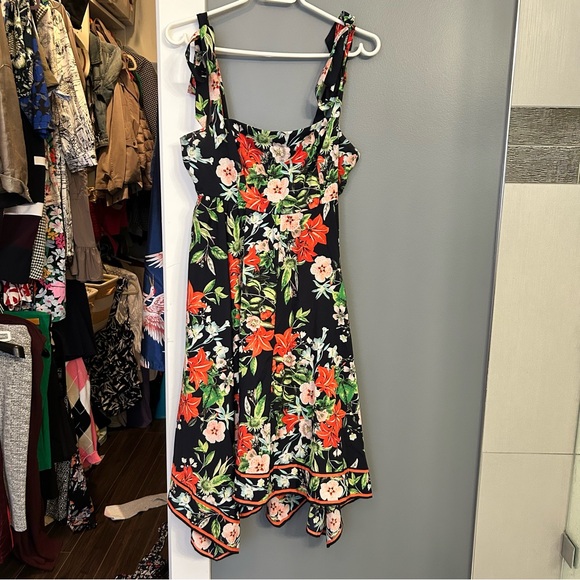 Eliza J Floral Scarf-Dress - Picture 2 of 4
